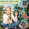 2 in 1 Star Cube Magic Cube Set, Fidget Toy for Kids, Animal Toys for Ages 8-13, Travel Yoshimoto Cube for 6 7 8 9 10 11 Year-Old Boy Girls Gifts view 4