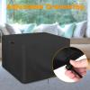 Safipotts Arcade Cover Compatible with Arcade1Up Pac-Man Head-to-Head Arcade Table, 420D Waterproof & Dustproof Game Table Cover,Black(36.6''L x 24.4''W x 28.7''H) view 4
