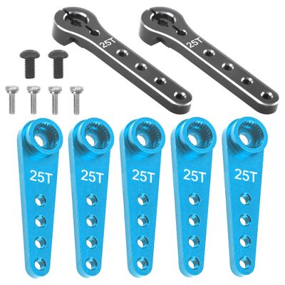 25T Servo Horn 37mm Metal 25 Teeth Extension Steering Arm Server & 25T Servo Horn 56mm Metal 25 Teeth Extension Steering Servo Arm