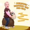 Upper Rider Bouncy Horse Hopper, Inflatable Farm Cow Bouncy Bull, Bounce and Ride on Animal Bouncer for Toddlers, Indoor Outdoor Birthday Gifts for Boys Girls 18 Months 2 3 4 5 6 Years Old view 2