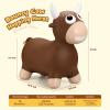Upper Rider Bouncy Horse Hopper, Inflatable Farm Cow Bouncy Bull, Bounce and Ride on Animal Bouncer for Toddlers, Indoor Outdoor Birthday Gifts for Boys Girls 18 Months 2 3 4 5 6 Years Old view 4