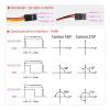 1X Waterproof DS3235 RC Digital Servo 35Kg High Speed Servo Metal Gear Digital Servo(180 Degree) view 4