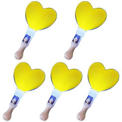 KANGQL Handheld Lamp, Glow Sticks Light Color Changing Light Heart Lamp Gifts for Interior Livehouse New Year Concert Lamp