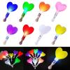 KANGQL Handheld Lamp, Glow Sticks Light Color Changing Light Heart Lamp Gifts for Interior Livehouse New Year Concert Lamp view 2