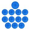 12pcs Arcade Button Caps for Mechanical Push Buttons Cover, Arcade Button Cover Set, Switches Controller Buttons Covers, for Kailh Cherry Akko Glorious Switches, 20.2mm 25.3mm (Blue) view 1