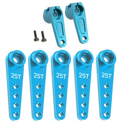 25T Servo Horn 37mm Metal 25 Teeth Extension Steering Arm Server & Metal 25T Servo Horn 25 Teeth Steering Gear Arm