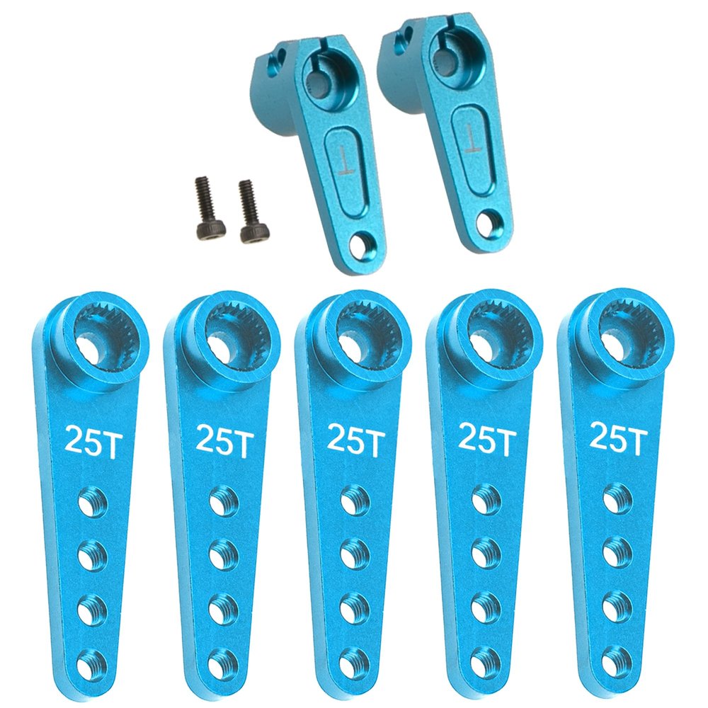 25T Servo Horn 37mm Metal 25 Teeth Extension Steering Arm Server & Metal 25T Servo Horn 25 Teeth Steering Gear Arm