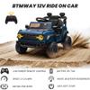 12v Ride On Truck with Remote Control Licensed Ford Bronco Raptor Electric Vehicle for Kids,Toddler Cars to Drive,Sefety Belt,Lockable Door,Slow Start,1.3-2.5 Mph,Bluetooth Music view 3