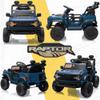 12v Ride On Truck with Remote Control Licensed Ford Bronco Raptor Electric Vehicle for Kids,Toddler Cars to Drive,Sefety Belt,Lockable Door,Slow Start,1.3-2.5 Mph,Bluetooth Music view 4