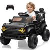 12v Ride On Truck with Remote Control Licensed Ford Bronco Raptor Electric Vehicle for Kids,Toddler Cars to Drive,Sefety Belt,Lockable Door,Slow Start,1.3-2.5 Mph,Bluetooth Music view 1