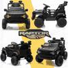 12v Ride On Truck with Remote Control Licensed Ford Bronco Raptor Electric Vehicle for Kids,Toddler Cars to Drive,Sefety Belt,Lockable Door,Slow Start,1.3-2.5 Mph,Bluetooth Music view 4
