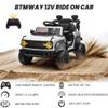 12v Ride On Truck with Remote Control Licensed Ford Bronco Raptor Electric Vehicle for Kids,Toddler Cars to Drive,Sefety Belt,Lockable Door,Slow Start,1.3-2.5 Mph,Bluetooth Music view 3