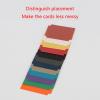 12Pcs Multicolor Frosted Card Separator with Tabs for Game Cards Cards Page Dividers Trading Card Page Dividers Pack view 4
