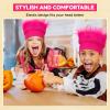 Luinabio Hairy Headband Fun Wig Crazy Hair Day Accessories Funny Hats Halloween Costumes Outfit Party Favor(Hot Pink,Simple) view 3