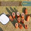 SpexDarxs 12 Numbered Block Tossing Game, Wooden Throwing Set with Scoreboard & Carrying Bag, Outdoor Backyard Lawn Games for Teens Adults Family view 4