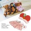 3pcs Clothes Plush DIY Interesting Skin Friendly Washable Odourless Decorative Duck Animals Plush Clothes for Game Animal Duck Plush Clothes view 3