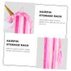1pc Felt Dinosaur Cake Toppers Braided Headband Hair Clips Holder Jewlery Holder Hair Clip Hanger Children Hangers Wall Bow Stand Storage Pink/834 view 4