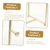 RRULNVGYQ Earring Organizer Rack Jewelry Stands Necklace Display Tower Jewelry Rack Earring Hanger Necklaces Show Rack Tabletop Jewelry Holder Wrought Iron Accessories Earrings/755 view 4