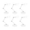 10 Set Action Figure Holders Home Decoration Assembly Excellent Stability Multifunctional Figure Model Stand (White) view 3
