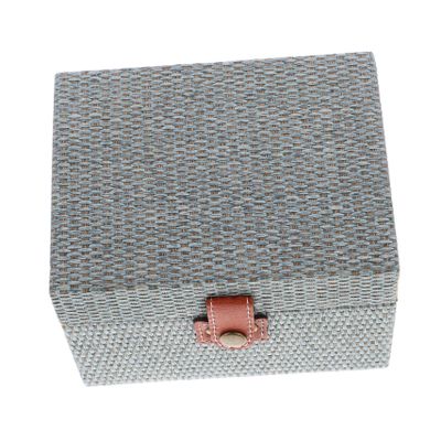 RRULNVGYQ Box Wooden Storage Box Jewelry Sundries Storage Case Trinket Case Earring Storage Case Flannel Decorate Multifunction/718