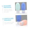RRULNVGYQ Travel Lotion Bottles 4pcs Bottle Travel Bottles Portable Toiletry Container Shampoo Travel Hand Cream Leak Proof Travel Containers Travel Essentials Small Travel Containers/1088 view 2