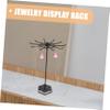 RRULNVGYQ Earring Stand Display Jewelry Display Stand Earrings Jewelry Holder Rotating Display Stand Earring Holder Jewelry Display Necklace Bracelet Iron Light Luxury To Rotate/792 view 3