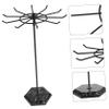 RRULNVGYQ Earring Stand Display Jewelry Display Stand Earrings Jewelry Holder Rotating Display Stand Earring Holder Jewelry Display Necklace Bracelet Iron Light Luxury To Rotate/792 view 4