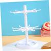 RRULNVGYQ Keychain Hanger Jewelry Stand Organizer Bracelet Holder Rotation Jewelry Stand Jewelry Holder Necklace/717 view 3