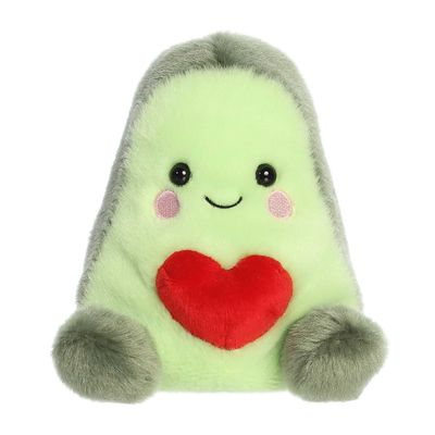 Aurora Adorable Palm Pals Portia Heart-Ocado Stuffed Animal - Fun Collectible Plush for Kids and Adult Collectors - Perfect for Decorating Rooms and Birthday Gifts - Green 5 Inches