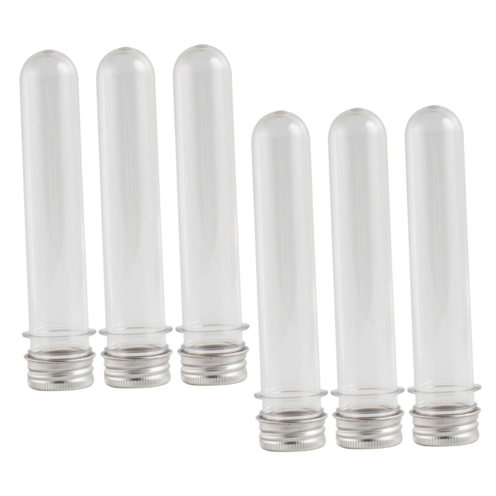RRULNVGYQ 6pcs Shoelace Small Tube Travel Storage Supplies Plastic Aluminum Cap Travel Shoelace Holder Seal Storage Bag Storage Tube or Transparent Tie Tube Small Book/1042