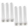 RRULNVGYQ 6pcs Shoelace Small Tube Travel Storage Supplies Plastic Aluminum Cap Travel Shoelace Holder Seal Storage Bag Storage Tube or Transparent Tie Tube Small Book/1042 view 1
