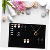 RRULNVGYQ 7pcs Box Jewelry Box Sponge Cushion Earrings Showcase Trays Foam Ring Holder Jewelry Insert Display Mat Black Foam Ring Insert Jewelry Insert Pad Sponges Foam Pad Mosaic/794 view 3