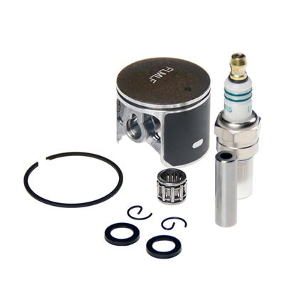 FLMLF 36mm Piston Spark Plug Kit for Zenoah CY 29CC 30.5CC Reed Case Engine for 1/5 Hpi Rofun Rovan Km Baja Lois FG GoPed Redcat Rc Car Parts