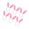 RRULNVGYQ 6pcs Hair Hoops Stuffed for Adults Stuffed Bunnies Rabbit Ear Headdress White Headband Pink Bunny Ears Stuffed Bunny Plush Stuffed Bunny Rabbit Tail Ribbon Miss Rabbit Ears/1066 view 1