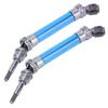2 Pieces RC Car Front CVD Threepiece Drive Shaft Parts Accessories Suitable for Traxxas Slash (Blue) view 1