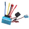60A Brushless Controller for 1/10 RC Model Car Boat, Waterproof, 2-3S Lipo BEC, 5.8V/3A Male T Power Connector, Electronic Speed Controller view 1