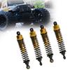 4pcs Aluminum Alloy RC Accessories, Suitable for HSP 1/10 RC Car (Orange) view 2