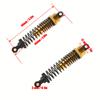 4pcs Aluminum Alloy RC Accessories, Suitable for HSP 1/10 RC Car (Orange) view 4