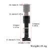 2pcs RC Car Alloy Support Leg Landing Gear Replacement for Tamiya 1/14 Tractor Truck Container Trailer view 2