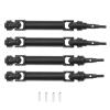 RC Car Drive Shafts Compatible with for traxxas for Raptor R F150 1/10 RC Car Upgrade Parts Accessories Steel Front Rear Drive Shaft CVD Driveshaft(Front and Rear) view 2