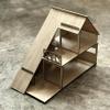 1:24 Miniature Tiny House, Wooden Dollhouse, Diy kit view 3