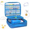 Taladad Carrying Case Compatible with Little Tikes Story Dream Machine Books Starter Set,Portable Storage Bag with Handle for Storytime,Little Golden Book,Little Puppy Character (Blue) view 3