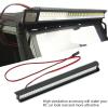 equlup RC LED Light Bar, Simulation Roof Lamp 36 LED Lights Bar Light Stop Lamp LED Light Kit for SCX10 90046 D90 1/10 RC Crawler Car view 2