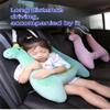 1 Piece Car Sleep Magic Car Pillow Head Coach Private Car Rear Seat Back Row Co-Pilot Long Distance Car Skin-Friendly and Breathable Soft Fabric, Comfortable to Lean on The Pillow. (Green) view 2
