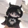 niannyyhouse 20cm Plush Doll Clothes Devil Cape Dress Apron Maid Outfit 8in Soft Toy Dressup view 3