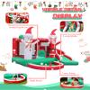 AirMyFun Christmas Theme Inflatable Bounce House, Independent Fan Rapid Expansion - Holiday Fun Magic, let Joy Jump into the House! view 4