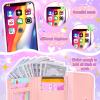 Play Purse for Little Girls, 34PCS Toddler Sports Purse with Sun Hat, Wristbands, Water Bottle, Princess Toys Includes Handbag, Wallet, Pretend Makeup for Kids Purse Birthday Gift for Girls 3 4 5 6 + view 4