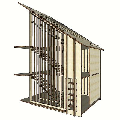 1:12 Miniature Stair House, Wooden Dollhouse, Diy Kit