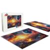 1000 Adult Puzzles, Starry Sky City, Cosmic Landscape Puzzles, Exquisite Puzzles, Thick Solid Puzzles, Adult Challenging Activities, Unique Gifts view 3