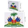 Haiti-Flag Puzzle for Adults Wooden Jigsaw Puzzles for Wall Art view 2